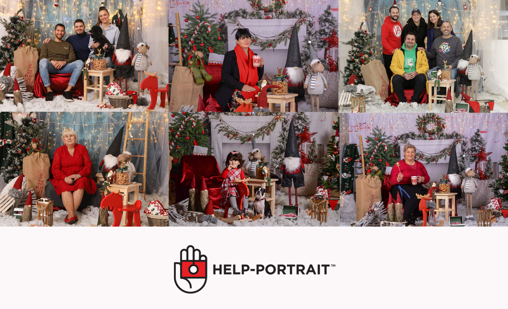 Vikend u znaku Božića, smijeha i fotografija – održan Help- Portrait