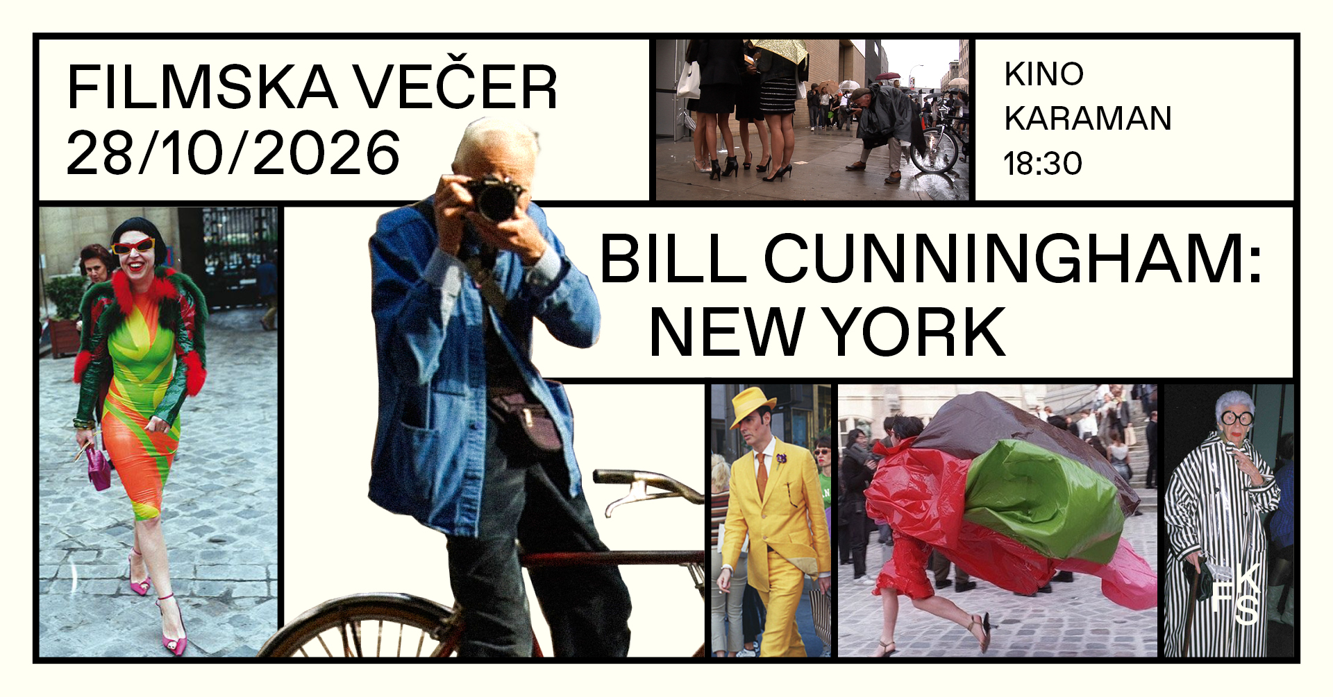 Projekcija filma „Bill Cunningham New York“